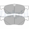 Image de Kit De Plaquettes De Frein, Frein À Disque Lp3166 Delphi Delphi Lp3166 Jaguar;Land Rover