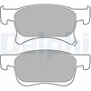Image de Kit De Plaquettes De Frein, Frein À Disque Lp3164 Delphi Delphi Lp3164 Opel;Vauxhall