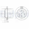 Image de Disque De Frein Delphi Bg3775c Audi;Porsche;Volkswagen