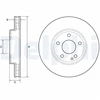 Image de Disque De Frein Delphi Bg4646c Infiniti;Mercedes-Benz