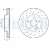 Image de Disque De Frein Delphi Bg4657c Mercedes-Benz