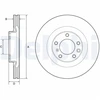Image de Disque De Frein Delphi Bg9119c Mercedes-Benz