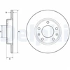 Image de Disque De Frein Delphi Bg4670c Peugeot