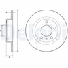 Image de Disque De Frein Delphi Bg4675 Opel