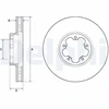 Image de Disque De Frein Delphi Bg9142c Ford