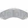 Image de Kit De Plaquettes De Frein, Frein À Disque Lp3190 Delphi Delphi Lp3190 Iveco
