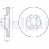 Image de Disque De Frein Delphi Bg4696c Citroen;Ds;Iveco;Opel;Peugeot;Toyota;Vauxhall