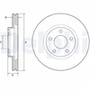 Image de Disque De Frein Delphi Bg4562c Mazda
