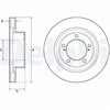 Image de Disque De Frein Delphi Bg9131 Toyota