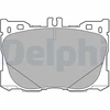 Image de Kit De Plaquettes De Frein, Frein À Disque Lp3276 Delphi Delphi Lp3276 Mercedes-Benz
