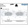 Image de Kit De Plaquettes De Frein, Frein À Disque Lp3286 Delphi Delphi Lp3286 Dacia;Renault