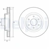 Image de Disque De Frein Delphi Bg4941 Nissan;Renault