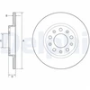 Image de Disque De Frein Delphi Bg4960c Jeep