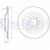 Image de Disque De Frein Delphi Bg4961c Jeep