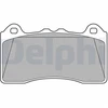Image de Kit De Plaquettes De Frein, Frein À Disque Lp3436 Delphi Delphi Lp3436 Ford