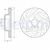 Image de Disque De Frein Delphi Bg9235c Bmw