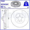 Image de Disque De Frein Delphi Bg9238c Opel;Vauxhall