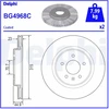Image de Disque De Frein Delphi Bg4968c Opel;Vauxhall