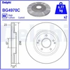 Image de Disque De Frein Delphi Bg4970c Kg Mobility;Ssangyong