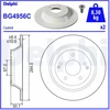 Image de Disque De Frein Delphi Bg4956c Kg Mobility;Ssangyong