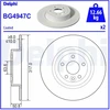 Image de Disque De Frein Delphi Bg4947c Land Rover