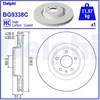 Image de Disque De Frein Delphi Bg9338c Audi