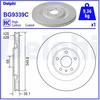 Image de Disque De Frein Delphi Bg9339c Audi;Volkswagen