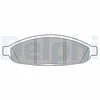 Image de Kit De Plaquettes De Frein, Frein À Disque Lp3555 Delphi Delphi Lp3555 Chrysler
