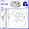 Image de Disque De Frein Delphi Bg9351c Ford Usa