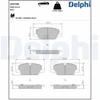 Image de Jeu De Plaquettes De Frein, Frein À Disque Lp3736 Delphi Delphi Lp3736 Opel;Vauxhall