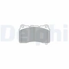 Image de Kit De Plaquettes De Frein, Frein À Disque Lp3575 Delphi Delphi Lp3575 Honda