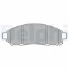 Image de Kit De Plaquettes De Frein, Frein À Disque Lp3578 Delphi Delphi Lp3578 Nissan