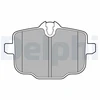 Image de Kit De Plaquettes De Frein, Frein À Disque Lp3579 Delphi Delphi Lp3579 Bmw