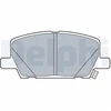 Image de Kit De Plaquettes De Frein, Frein À Disque Lp3482 Delphi Delphi Lp3482 Chevrolet;Opel;Vauxhall
