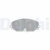 Image de Kit De Plaquettes De Frein, Frein À Disque Lp3543 Delphi Delphi Lp3543 Volkswagen