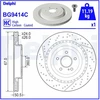 Image de Disque De Frein Delphi Bg9414c Mercedes-Benz