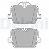 Image de Kit De Plaquettes De Frein, Frein À Disque Lp3605 Delphi Delphi Lp3605 Bmw;Toyota