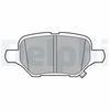 Image de Kit De Plaquettes De Frein, Frein À Disque Lp3611 Delphi Delphi Lp3611 Chevrolet;Opel;Vauxhall