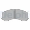 Image de Kit De Plaquettes De Frein, Frein À Disque Lp3616 Delphi Delphi Lp3616 Kia