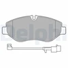 Image de Kit De Plaquettes De Frein, Frein À Disque Lp3621 Delphi Delphi Lp3621 Iveco
