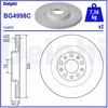 Image de Disque De Frein Delphi Bg4998c Alfa Romeo