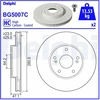 Image de Disque De Frein Delphi Bg5007c Honda