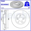 Image de Disque De Frein Delphi Bg4996c Honda