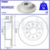 Image de Disque De Frein Delphi Bg5022c Skoda