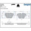 Image de Kit De Plaquettes De Frein, Frein À Disque Lp3630 Delphi Delphi Lp3630 Bmw