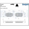 Image de Jeu De Plaquettes De Frein, Frein À Disque Lp3640 Delphi Delphi Lp3640 Alfa Romeo;Citroen;Ds;Fiat;Jeep;Lancia;Opel;Peugeot