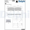 Image de Jeu De Plaquettes De Frein, Frein À Disque Lp5009ev Delphi Delphi Lp5009ev Tesla
