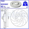 Image de Disque De Frein Delphi Bg9360c Audi;Seat