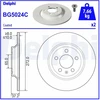Image de Disque De Frein Delphi Bg5024c Audi;Volkswagen