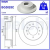 Image de Disque De Frein Delphi Bg5028c Hyundai